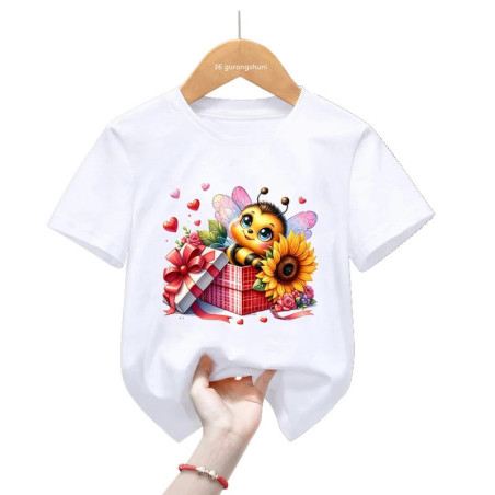 Maglietta Ape Carina "Scatola di Sole" | 1001abeilles.com
