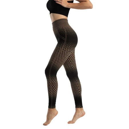 Leggings a Nido d'Ape – Comfort e Design Geometrico