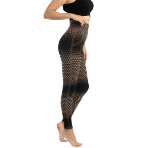 Leggings a Nido d'Ape – Comfort e Design Geometrico
