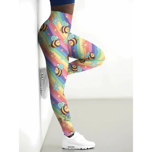 Leggings Ape Arcobaleno – Comfort, Stile e Buonumore