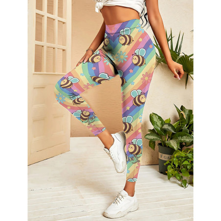 Leggings Ape Arcobaleno – Comfort, Stile e Buonumore