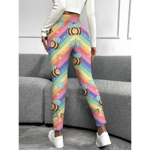 Leggings Ape Arcobaleno – Comfort, Stile e Buonumore