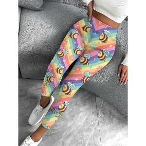 Leggings Ape Arcobaleno – Comfort, Stile e Buonumore