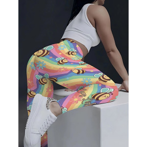 Leggings Ape Arcobaleno – Comfort, Stile e Buonumore
