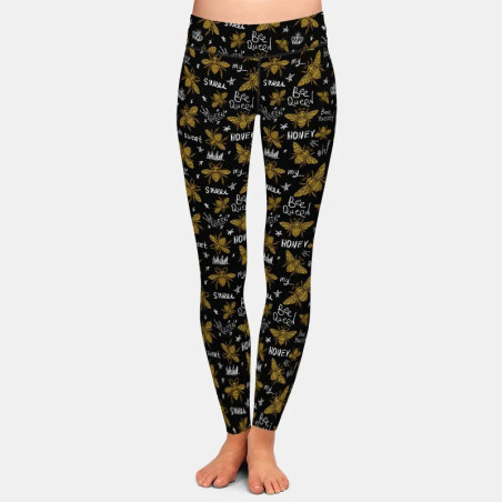 Leggings "Bee Queen" – Stile, Comfort e Passione per le Api