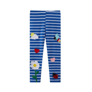 Leggings Blu Ape per Bambina – Morbidi, Comodi e Originali