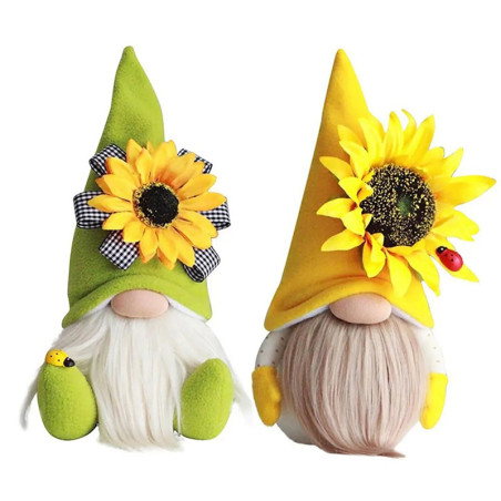 Gnomo Ape "Guardiano dei Girasoli" | Decorazione Unica