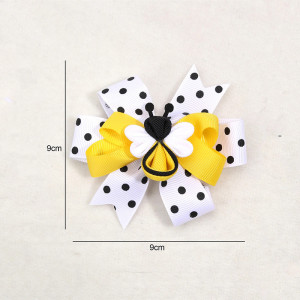 Fermaglio Ape con Fiocco a Pois | Idea Regalo Originale Donna