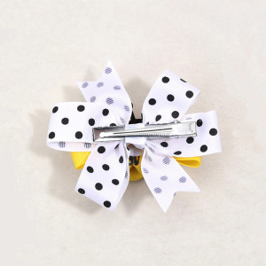 Fermaglio Ape con Fiocco a Pois | Idea Regalo Originale Donna