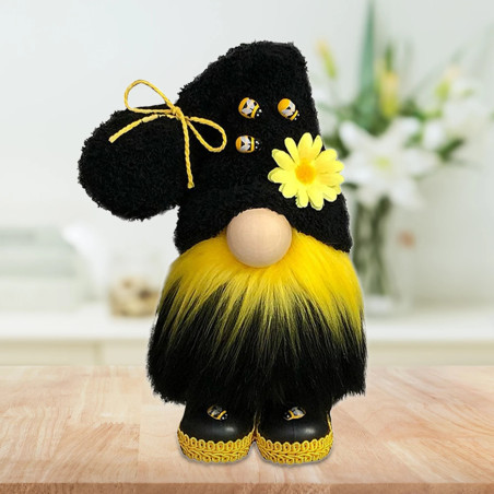 Gnomo Ape "Bottinatore Allegro" | Decorazione Natura & Fantasia