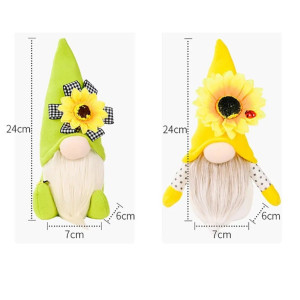 Gnomo Ape "Guardiano dei Girasoli" | Decorazione Unica