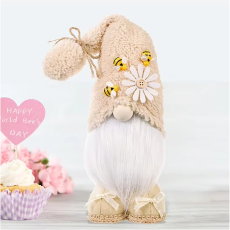 Gnomo Ape "Il Bottinatore Allegro" | Decorazione Primaverile