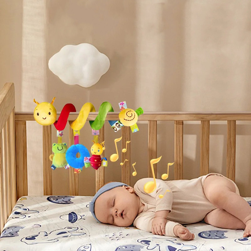 Spirale Attività Musicale Ape - Gioco Neonato 0-12 Mesi