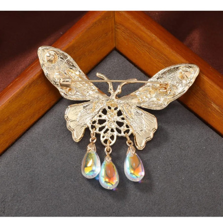 Spilla Grande a Farfalla Elegante - Idea Regalo Donna Unica