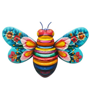 Farfalla Decorativa 3D in Metallo Dipinta a Mano | Idea Regalo