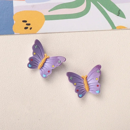 Mini Farfalle in Resina: Set da 10 per Decorazioni Fai da Te