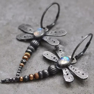 Orecchini Libellula Vintage | Idea Regalo Donna Originale