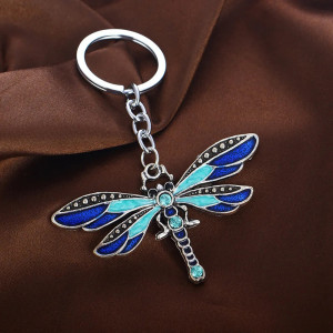 Portachiavi Libellula Colorata in Acrilico | Idea Regalo Originale
