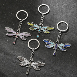 Portachiavi Libellula Colorata in Acrilico | Idea Regalo Originale