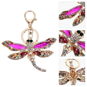 Portachiavi Libellula con Strass Colorati | 1001Abeilles.com