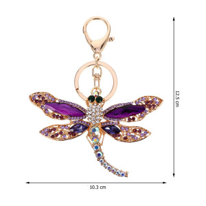 Portachiavi Libellula con Strass Colorati | 1001Abeilles.com