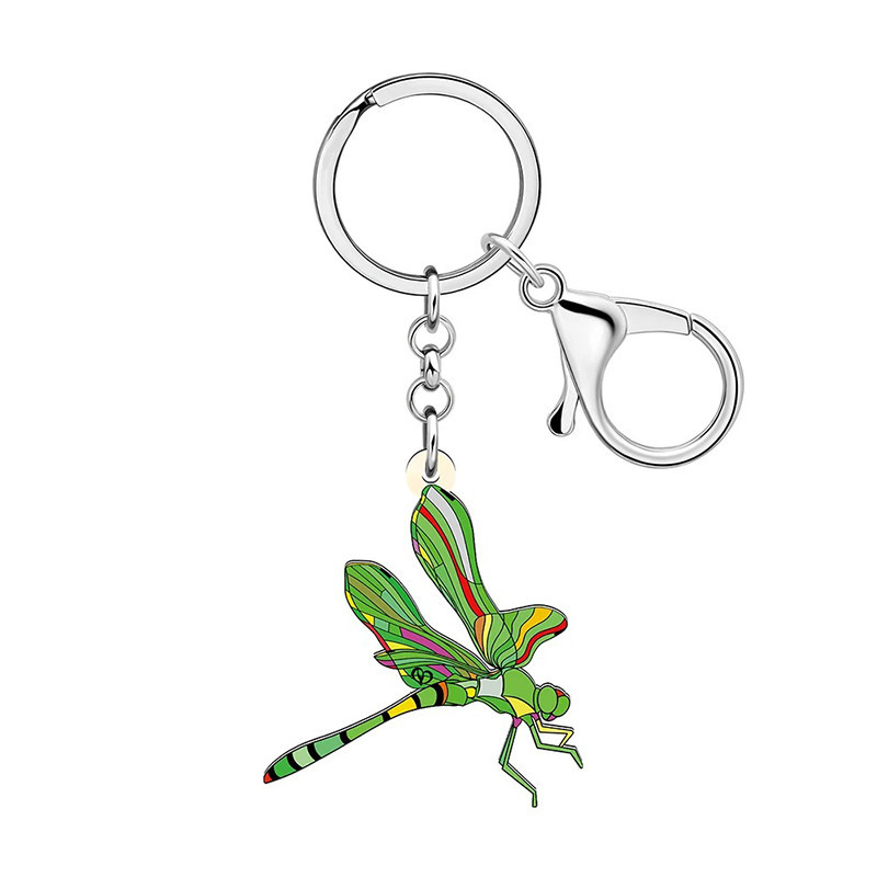 Portachiavi Libellula in Lega Smaltata - 6 Colori | 1001Abeilles