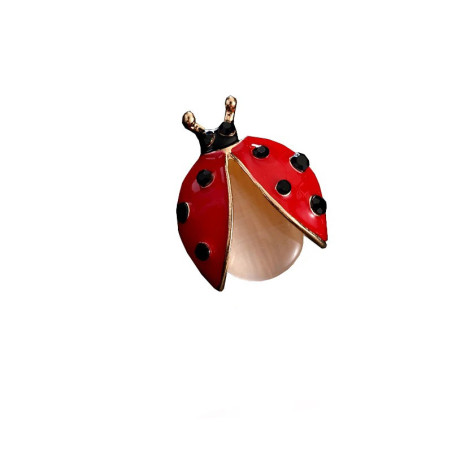 Spilla Coccinella in Smalto | Idea Regalo Donna | 1001ABEILLES