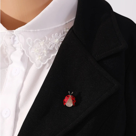 Spilla Coccinella in Smalto | Idea Regalo Donna | 1001ABEILLES