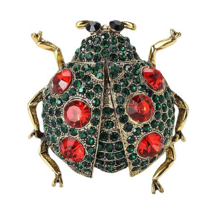 Spilla Coccinella Scintillante | Gioiello Unico Idea Regalo