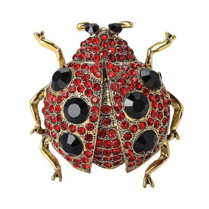 Spilla Coccinella Scintillante | Gioiello Unico Idea Regalo