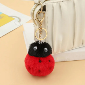 Portachiavi Coccinella Peluche Grande | Idea Regalo Originale