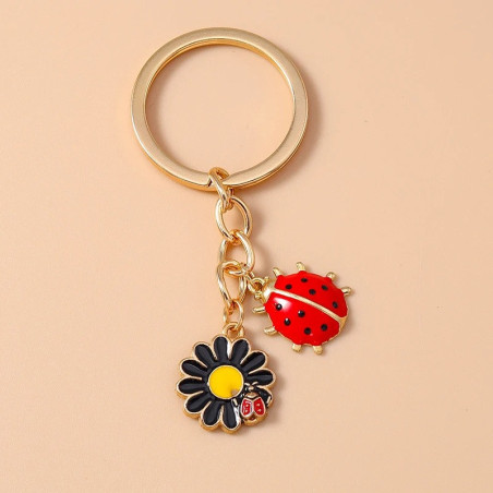 Portachiavi Coccinella Portafortuna | Idea Regalo Originale