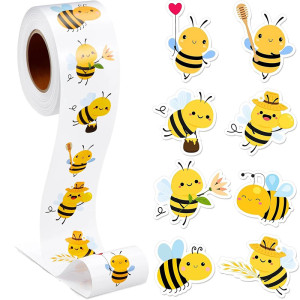 Adesivi Ape Divertenti (Rotolo 500 pz) | Idea Regalo Originale