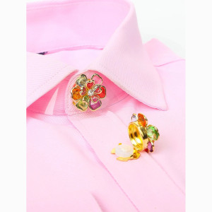 Copribottone "Fiore Scintillante" – Eleganza e Stile | Idea Regalo