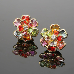 Copribottone "Fiore Scintillante" – Eleganza e Stile | Idea Regalo