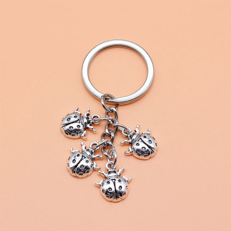 Portachiavi Coccinella Portafortuna | Idea Regalo Donna Unica