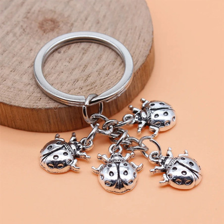 Portachiavi Coccinella Portafortuna | Idea Regalo Donna Unica