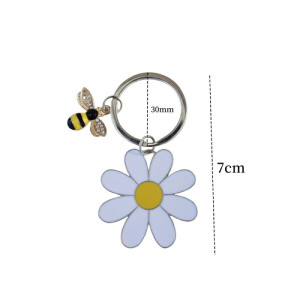 Portachiavi Ape & Margherita | Idea Regalo Donna Originale