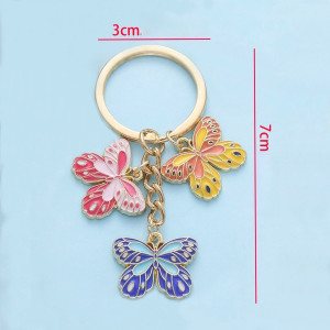 Portachiavi Farfalla "Trio Incantato" | Idea Regalo Donna