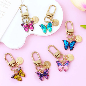 Portachiavi Farfalla Smaltato | Idea Regalo Donna Originale