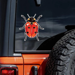 Adesivo Coccinella Vintage | Sticker Originale & Resistente