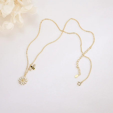 Collana Ape e Margherita | Gioiello Donna Elegante & Originale