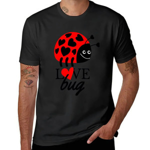 Maglietta Coccinella Uomo | Idea Regalo Romantica "Love Bug"