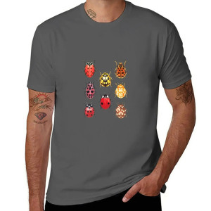 Maglietta Coccinella Uomo | Collezione Natura | Idea Regalo
