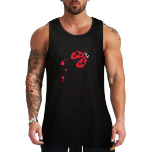 Canotta Coccinella Uomo | Volo d'Amore | Idea Regalo Originale