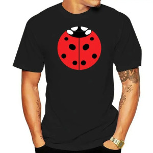 T-Shirt Uomo Coccinella Portafortuna | Stile & Fortuna