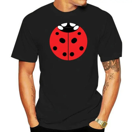 T-Shirt Uomo Coccinella Portafortuna | Stile & Fortuna