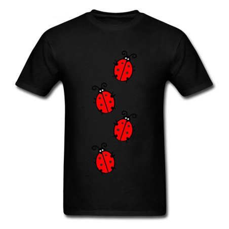 Maglietta Coccinella Portafortuna | T-Shirt Donna Idea Regalo