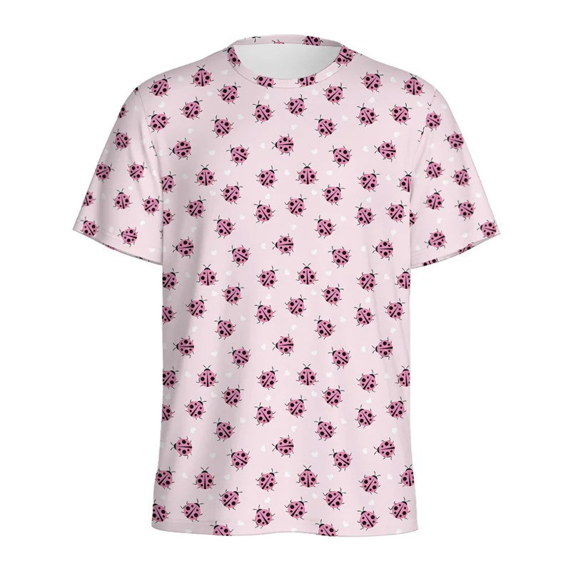 T-shirt Coccinella "Dolcezza Pastello" – Eleganza e Comfort