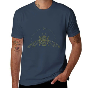 T-shirt Coccinella Uomo "Geometria Sacra" | Idea Regalo Unica